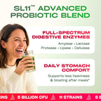 GOBIOTIX Super Greens Powder with Organic Spirulina - Superfood Supplement with Fruit Blend, Probiotics and Enzymes for Digestive Health - Vegan, Non-GMO - 30 Servings (Pomegranate Raspberry - 3 Pack)