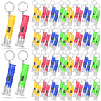 Jexine 100 Pcs Mini Flashlight Keychain Bulk,Bright
