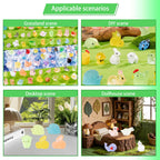 Faunamancy 300 Pcs Mini Resin Animals Figurines Bulk,300 Styles Tiny Animals Variety Pack for Fairy Garden Landscape,Hide Crafts Decor