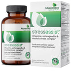 Futurebiotics Stressassist L-theanine Ashwagandha and Rhodiola Rosea Stress Complex - Natural Nutritional Stress Function, 90 Vegetarian Capsules