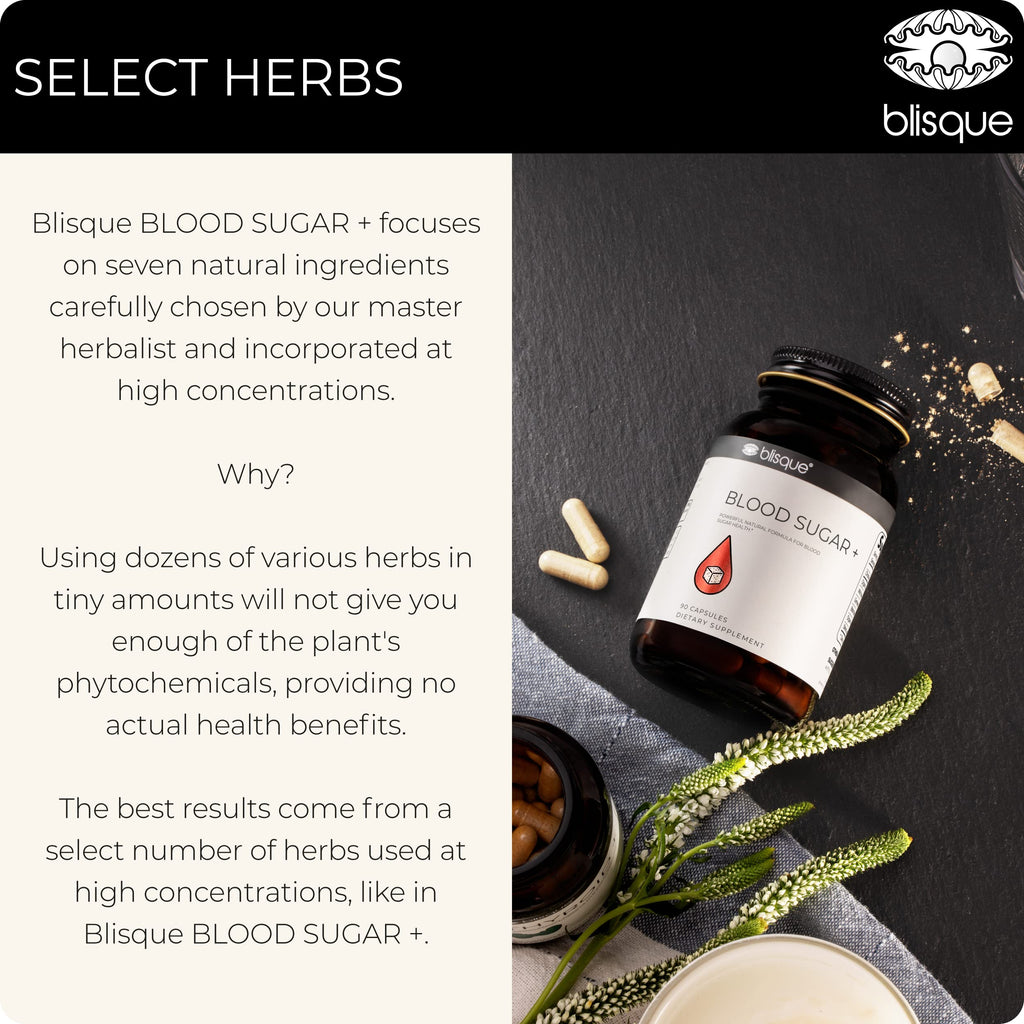 Blisque – Natural Blood Sugar Support Supplement to Help Maintain Already Healthy Blood Sugar Levels | with Cinnamon, Chromium, and Fenugreek | 90 Capsules | Vegan and Non-GMO |
