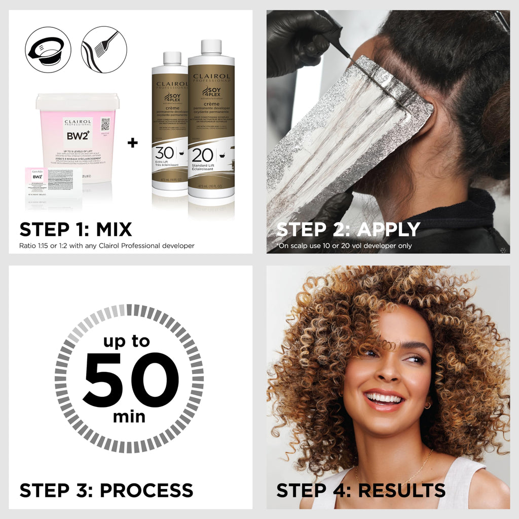 Clairol Professional BW2+ Extra Strength Powder Lightener