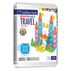 MAGNA-TILES microMAGS Travel Set Deluxe 55-Piece Magnetic Construction Set, The Original Magnetic Building Brand
