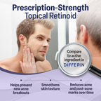TARO Ohm Adapalene 0.1% USP Gel, Paraben Free, Retinoid 1.6oz