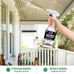 VANQUAR Peppermint Oil Insect & Spider Repellent Spray - All-Natural, Pet-Safe Bug Control for Home, Kitchen & Garden - 16 oz
