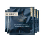 Rishi Tea Chamomile Medley Herbal Tea, Organic, Caffeine Free, Direct Trade Tea Bags, Sleep Friendly, Calming Chamomile Flowers with Lemon Verbena and Mint (Pack of 50)