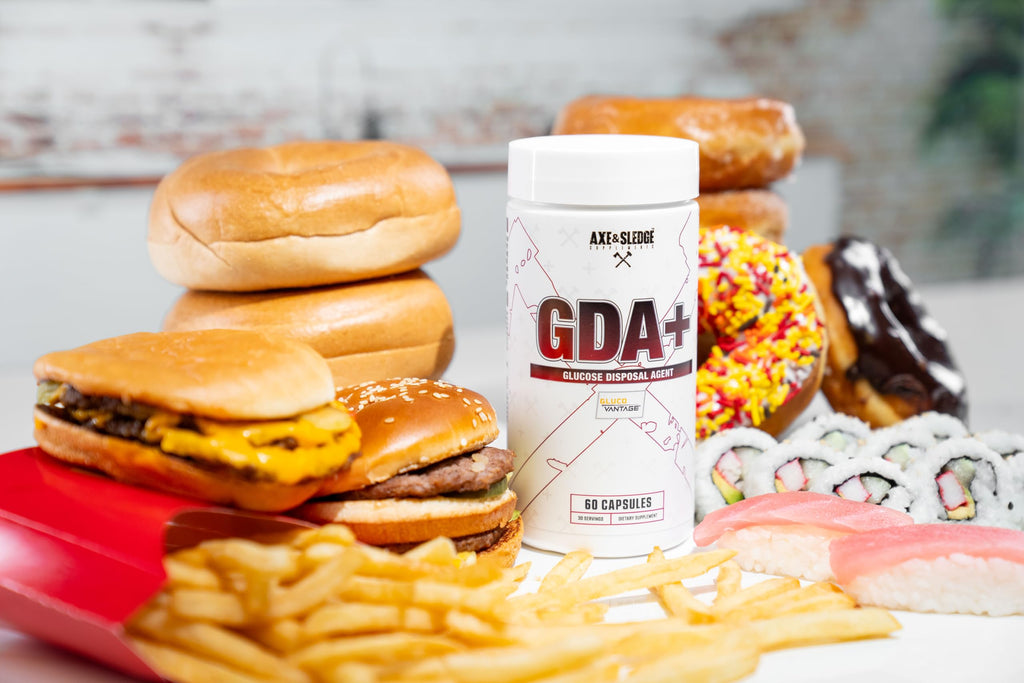 Axe & Sledge GDA+ Glucose Disposal Agent | Supports Nutrient Absorption, Stable Blood Glucose, and Muscle Glycogen Replenishment | 30 Servings