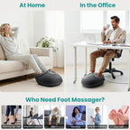 Nekteck Shiatsu Foot Massager with Heat [2026 Upgraded], 3 Modes Deep Kneading Therapy Air Compression, Feet Massage for Plantar Fasciitis, Relaxation Gifts for Men Women Mom Dad Birthday Father's Day