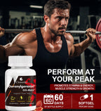 Clenoriko GG-Max Geranylgeraniol GG Supplement 300mg for Men, 120 Softgels