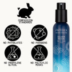 Pacifica Silver Moon Hair Mist Perfume & Full Body Spray for Women - Body Mist Fragrance w/BTonka, Santal, Cardamom, Vanilla Bean, Musk & Amber ��� Clean Beauty Alcohol-Free, Vegan & Cruelty-Free, 5 oz