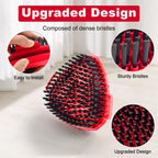 Hezane Mop Heads Replacement Compatible with O-Cedar EasyWring 1-Tank System, Includes 2 Microfiber + 2 Chenille Refills + 1 Scrub Brush + 1 Spin Mop Base for Hard Floor Cleaning