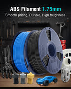 SUNLU ABS Filament 1.75mm,Black+Blue,2kg