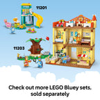 LEGO Bluey: Bluey’s Beach & Family Car Trip - Toddler Learning Toy for Kids 4+ - Includes Bluey, Bingo, and Mum Minifigures - Birthday Gift for Boys and Girls, Ages 4+ - 11202