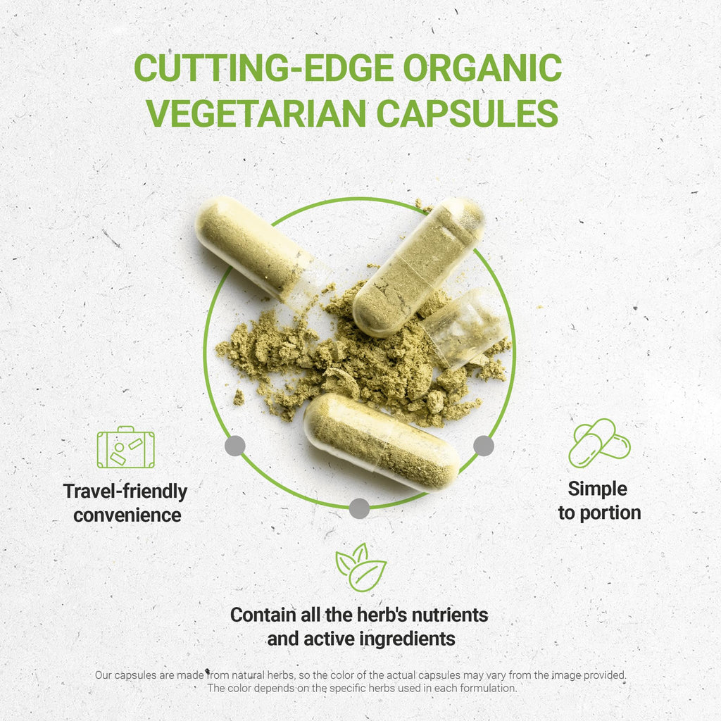 Secrets of the Tribe Spinach 60 Capsules, 500 mg, USDA Organic Spinach (Spinacia oleracea) Dried Leaf (60 Capsules)