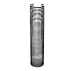 Voglund Nursery Mesh Tree Bark Protector Guard 36 Inches Tall (5 Pack) Heavy Duty Plastic with Zip Ties