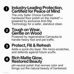 Quick Shine Hardwood Floor Luster-Polish 27oz-2pk | Plant-Derived w/Carnauba | Safer Choice, No PFAS, pH Neutral | Ready to Use Formula w/Anti-Slip Technology | Simply Squirt & Spread | Made in USA