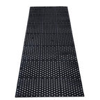 tonchean Rubber Floor Mat with Drainage Holes 83x36x0.4in Anti-Fatigue Mat
