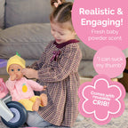 Adora Sweet Baby - 11” Soft & Cuddly Baby Doll, Realistic Features, Gentle Scent, Machine Washable, Lightweight & Easy to Hold | Adorable Playmate (Pineapple)