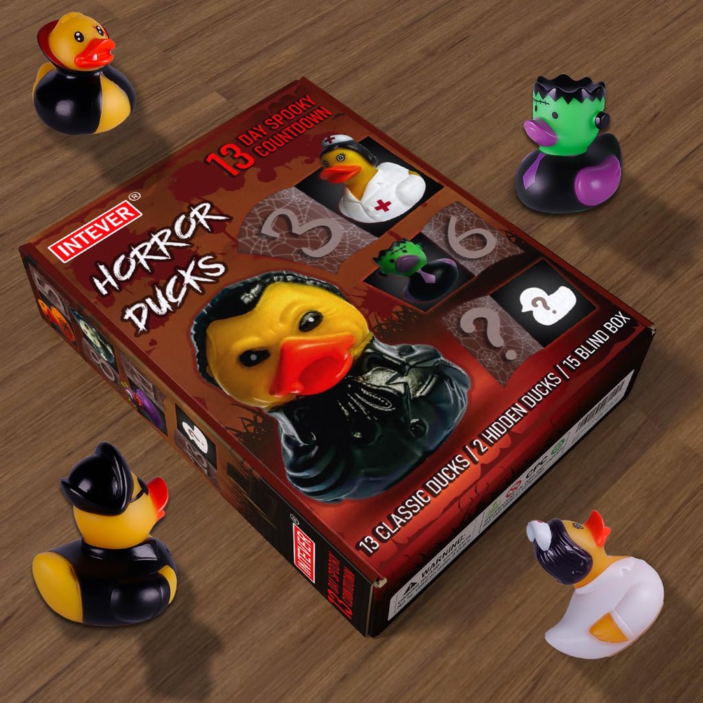 Advent Calendar 2026 Halloween Horror Rubber Duck Christmas Countdown