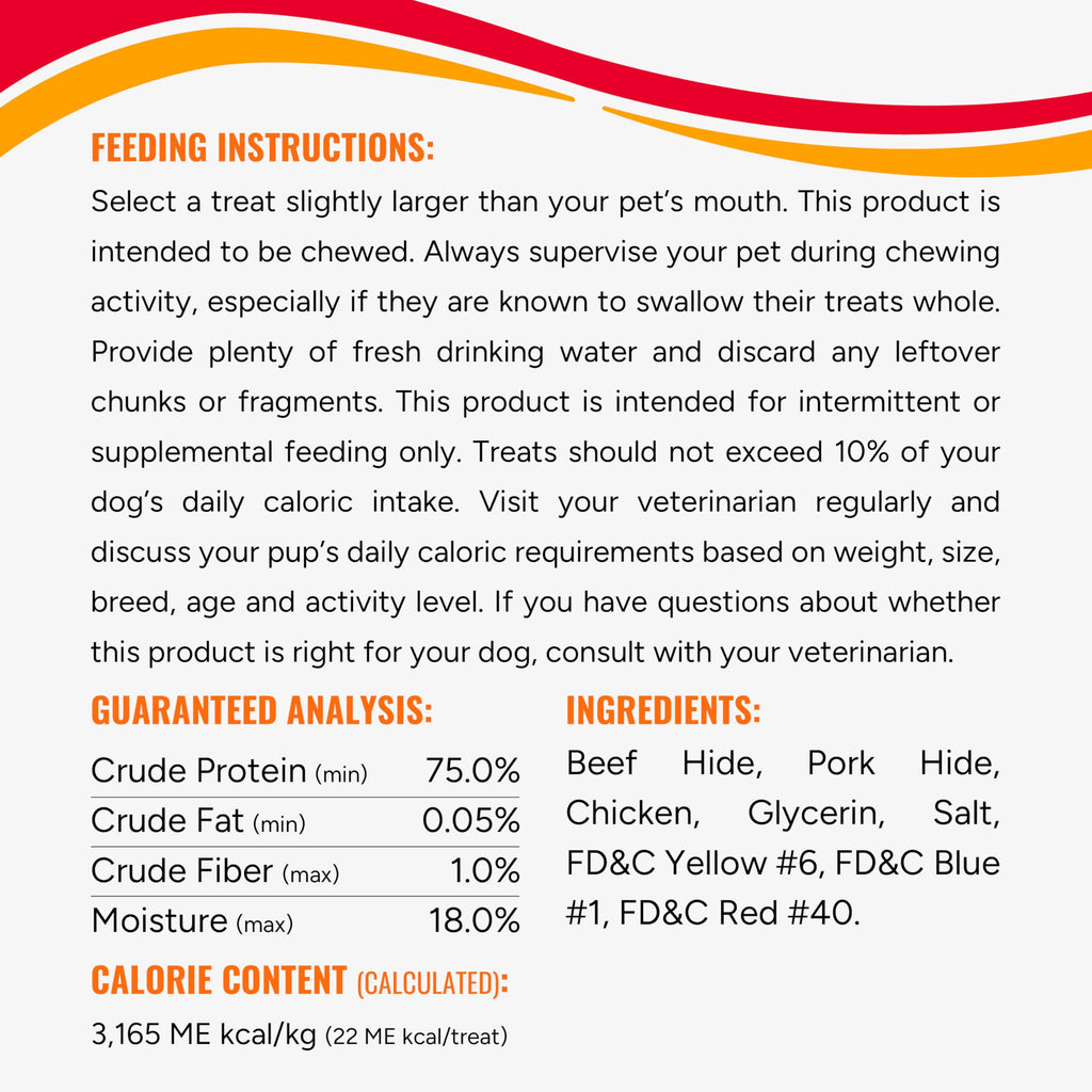 Good 'n' Fun Twists Long-Lasting Dog Treat Made With Real Protein, 70 Count