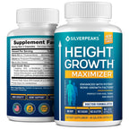 Height Growth Maximizer - Natural Pills to Help You Grow Taller Made in USA with Calcium, Zinc, GABA & Vitamin D3 for Bone Strength, Joint Support* - Free of Hormone, 60 Count (Pack of 1)