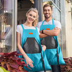 Gardening Apron with Bottom Quick Release Kangaroo Pocket for Women, Men