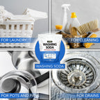 Harris Washing Soda, Sodium Carbonate, Laundry Booster and Multipurpose Cleaner, No Additives or Fragrances, 10lb