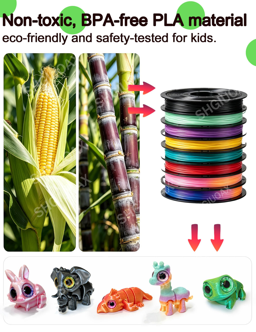2026 Christmas Advent Calendar for Boy Kid with Mini 3D Printed Animals Toy