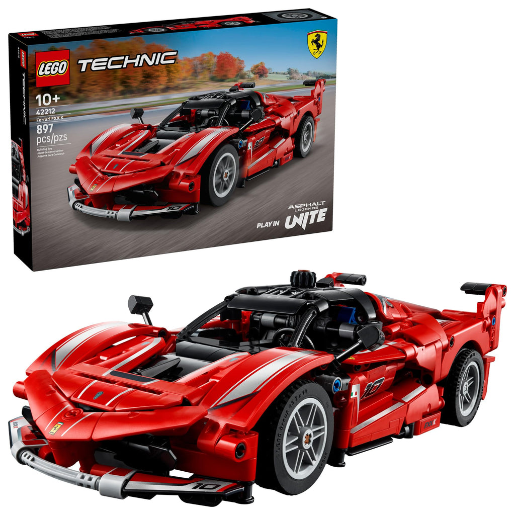 LEGO Technic Ferrari FXX K Toy Car - Building Toy for Girls & Boys, Ages 10+ - Cool Birthday Gift for Kids - Race Car Model for Play & Display - 42212