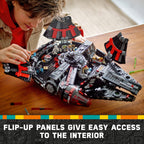LEGO Star Wars The Dark Falcon Buildable Starship, Star Wars Toy Vehicle Set for Boys and Girls, Collectible Millenium Falcon Toy with 6 Star Wars Minifigures, Birthday Gift for Kids or Any Fan, 75389