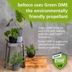 BELTECO Cotton White Spray Paint Matte | Water-Based & Odorless | Eco-Friendly & Vegan | Weather & UV-Resistant | Fast-Drying & High-Coverage | For Indoor/Outdoor Use | Spray Paint White