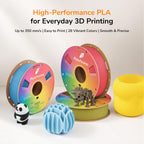 Polymaker Panchroma PLA Filament 1.75mm, 1kg, Azure Blue