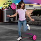 Skip It Retro Outdoor Toy, Light Up Ball and Digital Counter, Pink, Soft Foam Padded Ankle Ring, 79 cm Long, Screen Free Play, Toy for Boys, Girls, Kids Ages 5 and Up