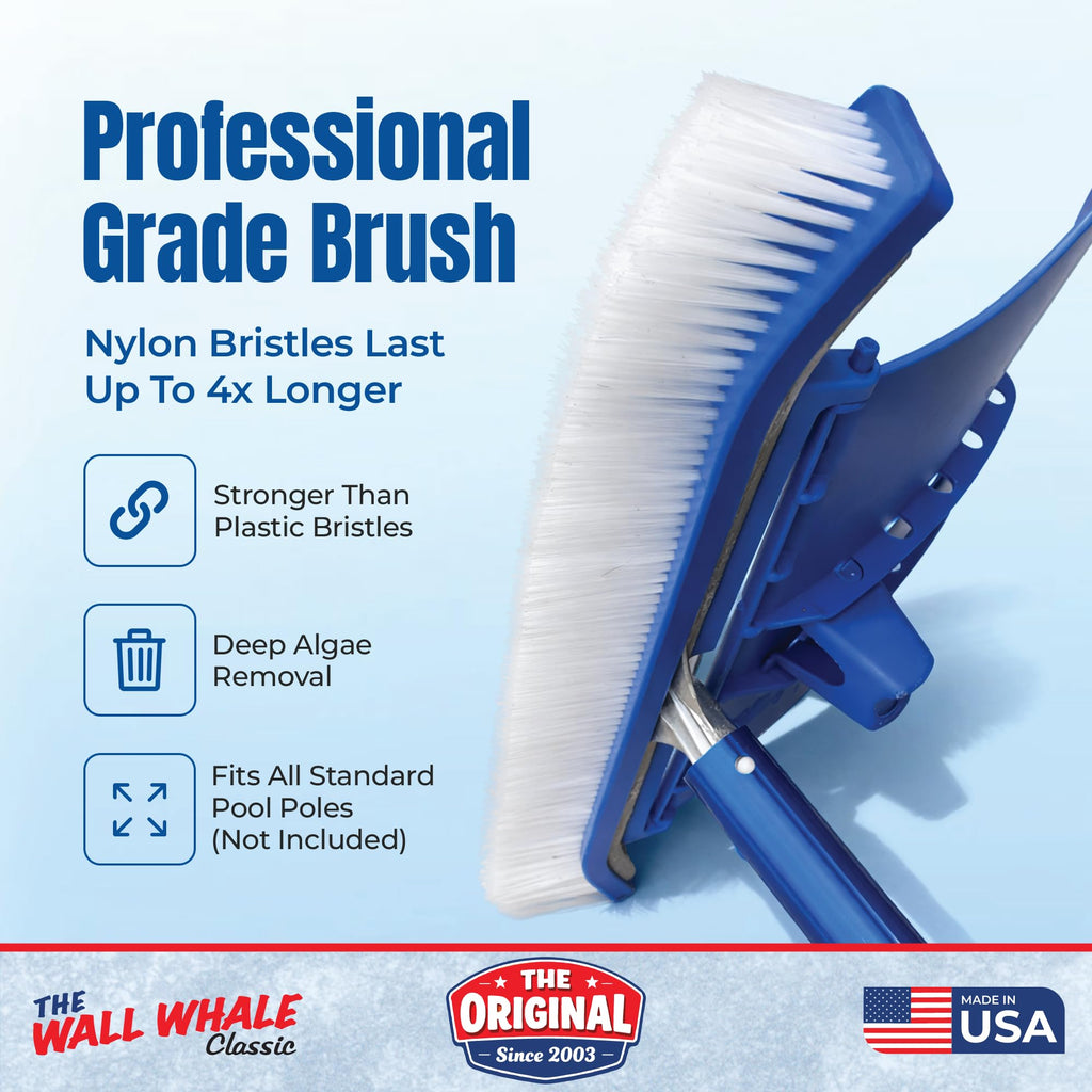 The Wall Whale 18" Swimming Pool Brush
