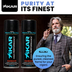 XIKAR PUROFINE Premium Butane Fuel Refill (400ml) 0 Impurities - Ultra Refined, Food Grade, Culinary Butane Refill for Torch & Lighter - Jet Flame Lighter Fuel & Kitchen Torch Refills (4 Pack/8oz)