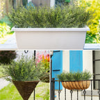 Yoratee Artificial Outdoor Plants 12 PCS Christmas Fake Cedar Pine Stems UV Resistant Faux Greenery Branches for Window Boxes Planters Garden Porch Home Decor