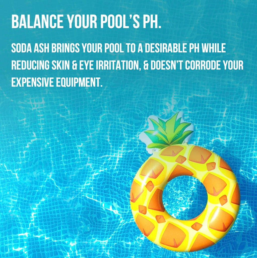 Dive Rite in Premium Soda Ash Designed as a PH Increaser for Pool and Washing Soda for Tie Dying and Everyday Usage (5 Pounds)