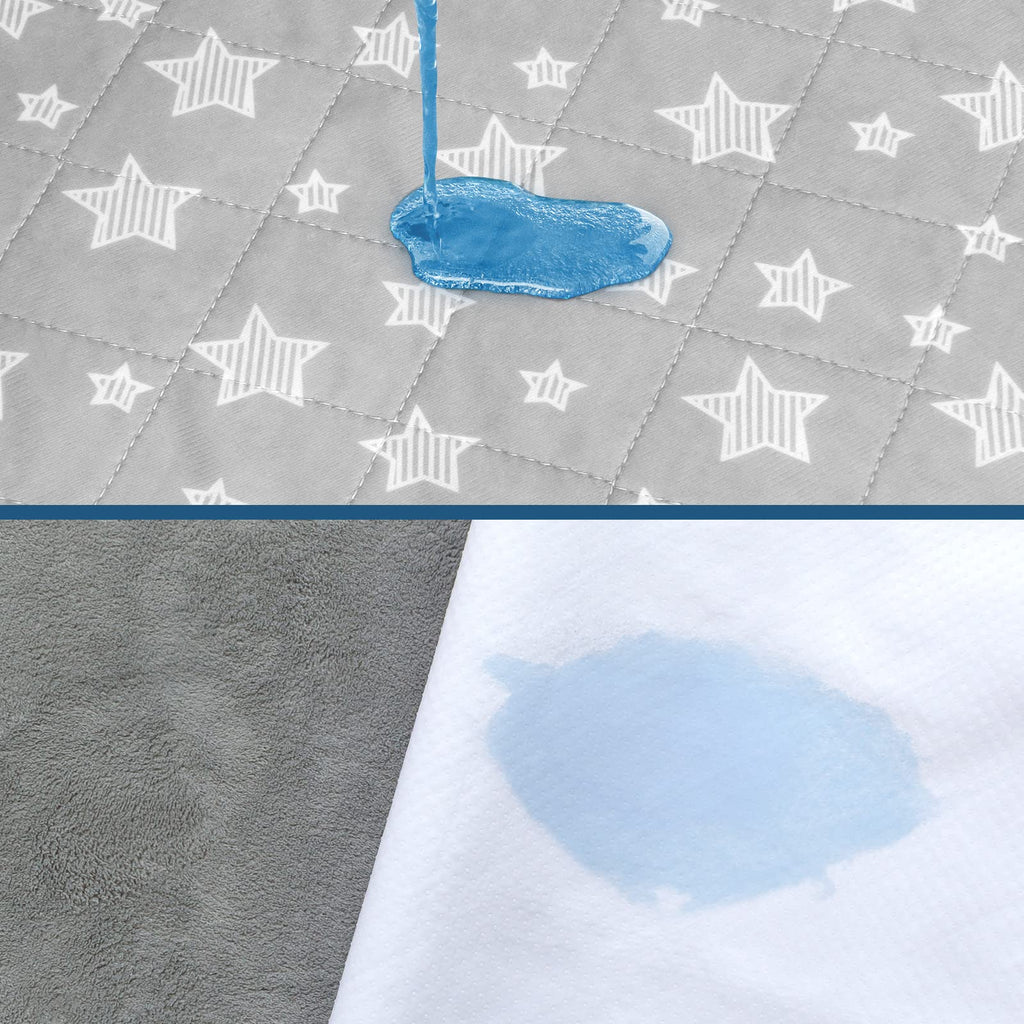 Waterproof Bed Pads Washable 34" x 36" (2 Pack), Absorbent Chuck Pads Non Slip for Incontinence, Washable Pee Pads for Dogs, Waterproof Mattress Protector for Seniors, Bedwetting Kids, Hospitals, Pets