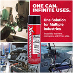CorrosionX Rust Inhibitor, Industrial-Strength Dielectric Corrosion Prevention, Lubricant & Penetrant for Marine, Automotive, Electronics & RV Use, Protects Bolts, Cables, Engines, 16oz Trigger Spray