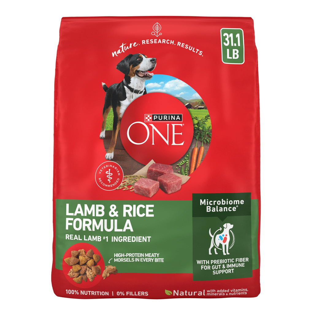 Purina ONE Lamb and Rice Formula Dry Dog Food for Digestive Support