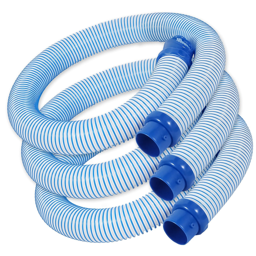 Pool Vacuum Hose, 3 Pack Twist Lock Pool Cleaner Hose Replacement for MX6 MX8, 39-Inch Swimming Pool Vacuum Hoses for Inground Pools, Easy Connect