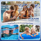 POOLPURE C-5345 Spa Filter Replaces PLBS50, Unicel C-5345, Filbur FC-2970, 817-0014, R173584, 173584, X268519, 10419, 14513, 50451, S2/G2 Spa, 5x10 Drop-in Hot Tub Filter (2pack)