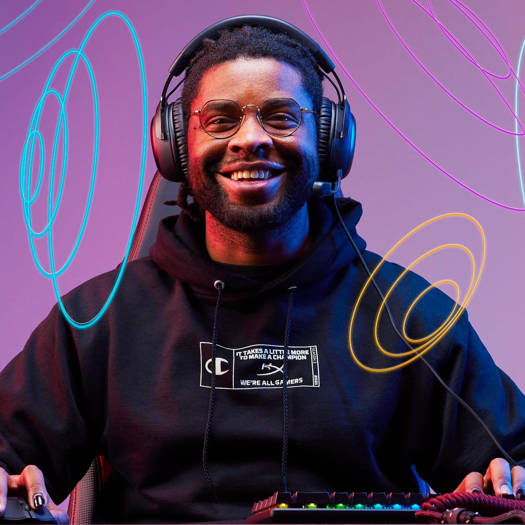 HyperX Cloud III – Wired Gaming Headset, PC, PS5, Xbox Series X|S, Angled 53mm Drivers, Spatial Audio, Memory Foam, Durable Frame, Ultra-Clear 10mm Mic, USB-C, USB-A, 3.5mm – Black