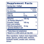 Life Extension Super Ubiquinol CoQ10 with PQQ, coenzyme Q10, pyrroloquinoline Quinone, Heart Health Supplement, Maximum Absorption, 100 mg, Non-GMO, Gluten-Free, softgels, 30 Count (Pack of 2)