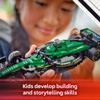 LEGO Speed Champions Aston Martin Aramco F1 AMR24 Race Car Toy - Building Set for Kids, Boys & Girls, Ages 10+ - Toy Car for F1 Fans - Gift Idea for Birthday - 77245