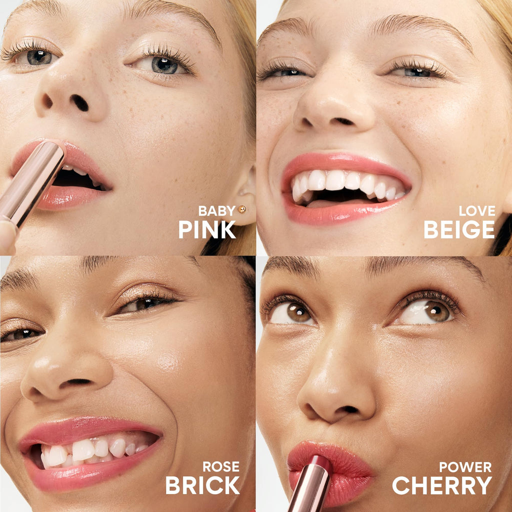innisfree Dewy Tint Lip Balm with Hyaluronic Acid & Ceramides, Korean Hydrating Tinted Balm, Love Beige Shade