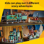 LEGO Creator 3 in 1 Haunted Mansion Building Toy for Kids - Halloween Building Blocks & Learning Toy for Girls & Boys, Ages 9+ - Build a Haunted House, Train, or Ship - Gift for Birthdays - 31167