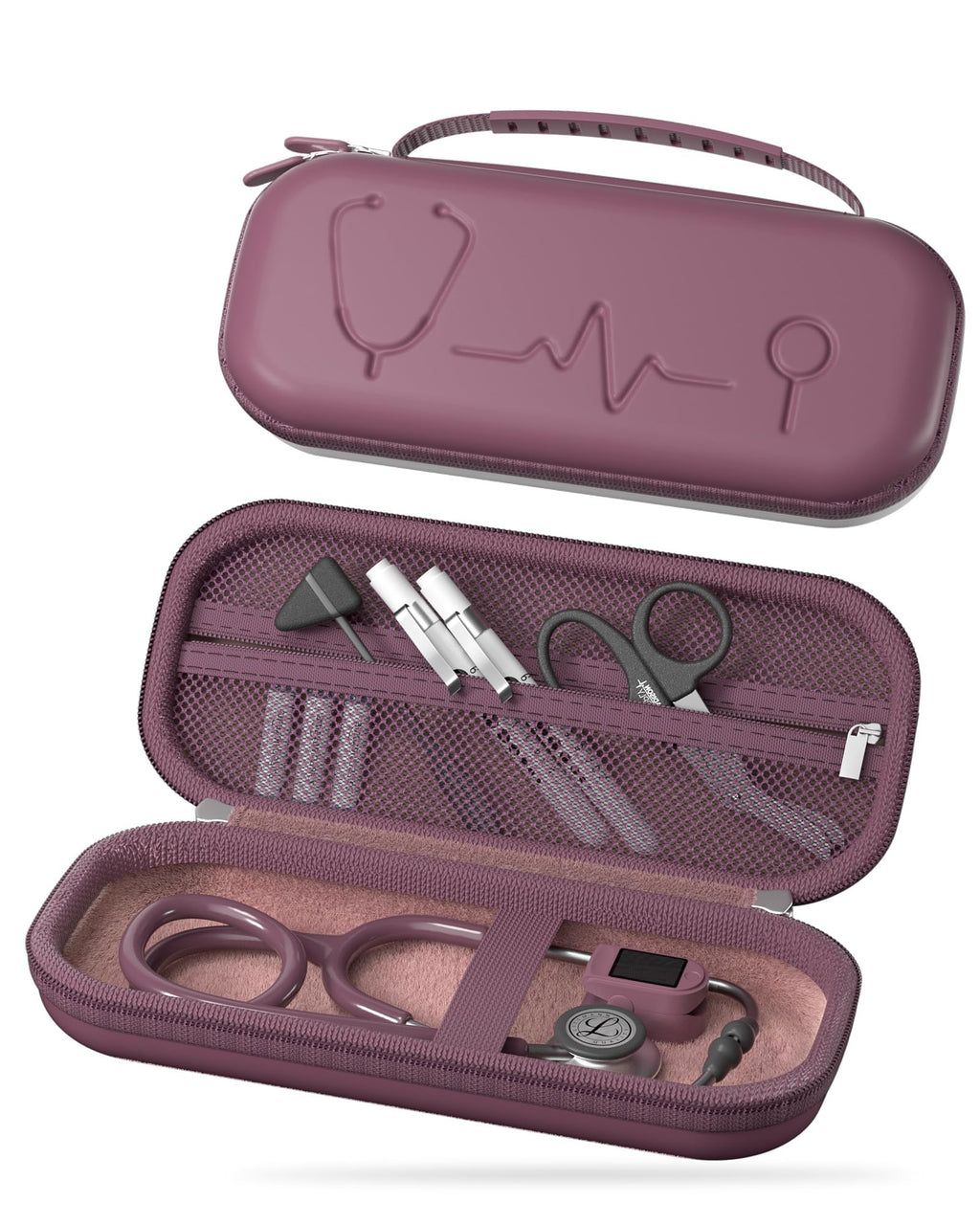 ProCase Stethoscope Case for 3M Littmann Classic III & Cardiology IV -Plum