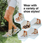 Dosh AFO Foot Drop Brace - Drop Foot Braces - Foot Drop Brace for Walking - AFO Brace - Drop Foot Brace for Walking With Shoes - Ankle Foot Orthosis – (Beige)