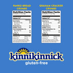 Kinnikinnick Crumb Variety Pack - Graham Style Crumbs and Panko Style Bread Crumbs - Gluten Free, Allergy Friendly Vegan Bread Crumbs - 2 Pack, 1 of Each